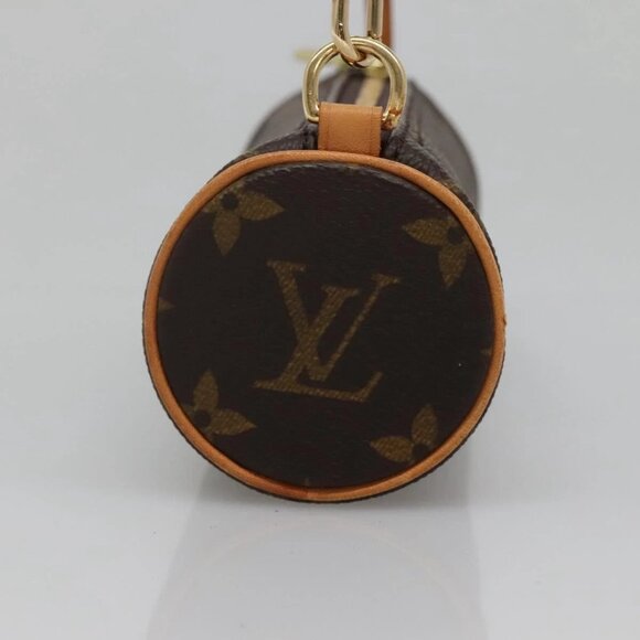 LOUIS VUITTON Monogram Papillon Pouch LV Auth BA5066 - Picture 5 of 16